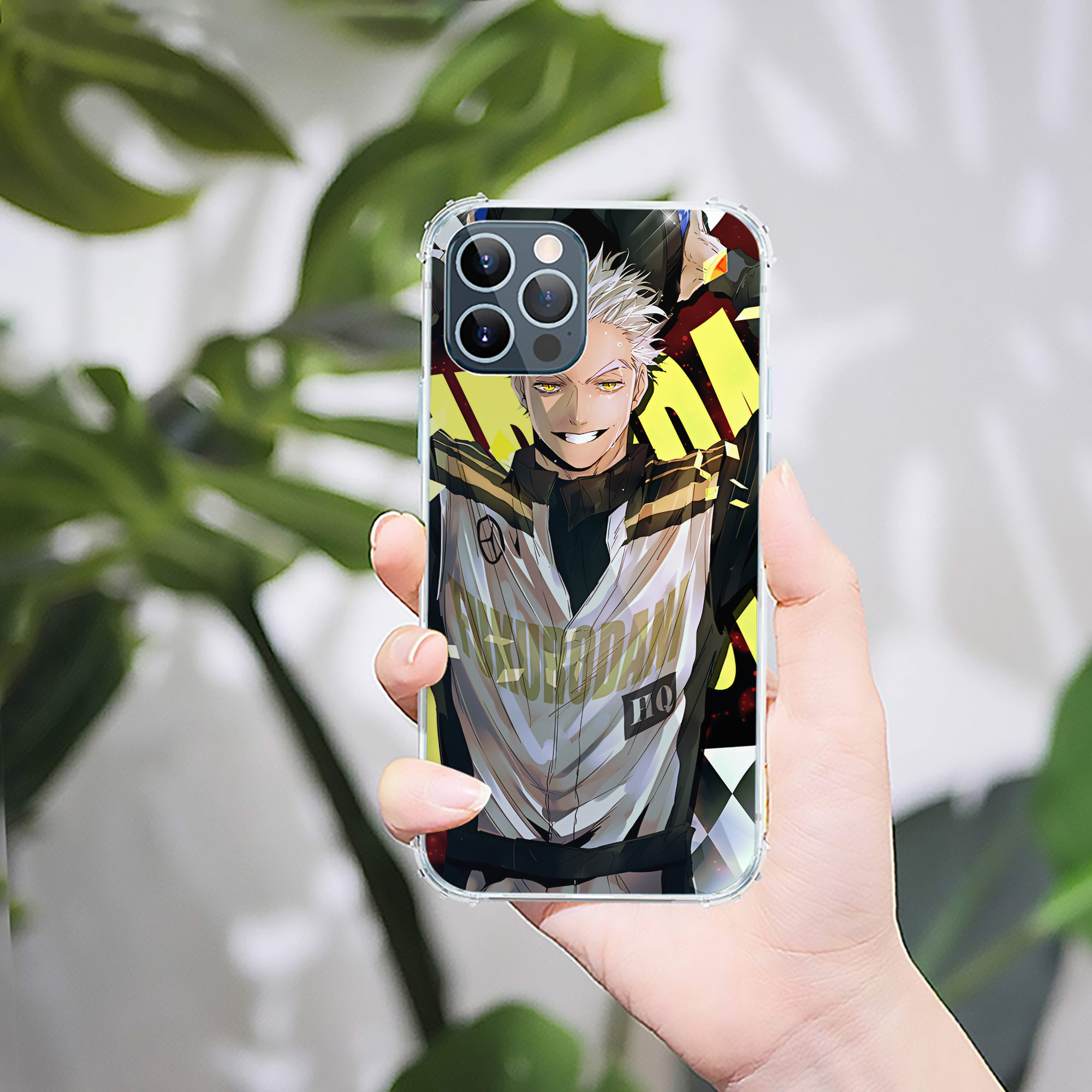 （画像用） ハイキュー!! Haikyu!! 【iPhone 12シリーズ対応】透明スマホケース（クリアソフトケース）